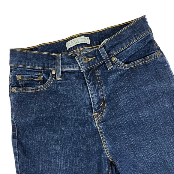 Levi's Perfectly Slimming 512 Bootcut Denim Jeans 28x28 High Waist - Picture 4 of 7